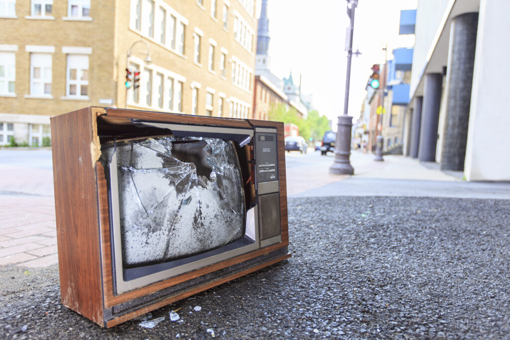 No, You Can't Just Throw Your TV Out in the Trash. Here's Why